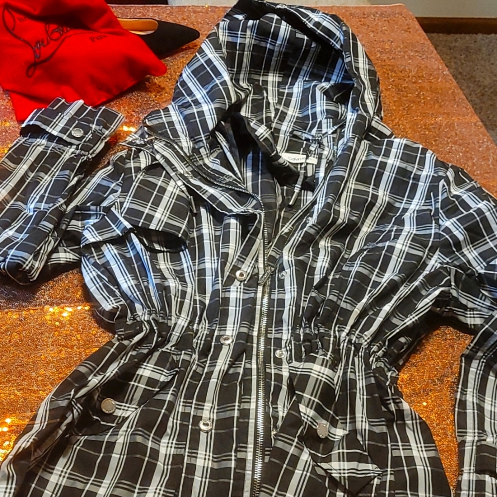 Calvin Klein Rain Jacket , Size Large